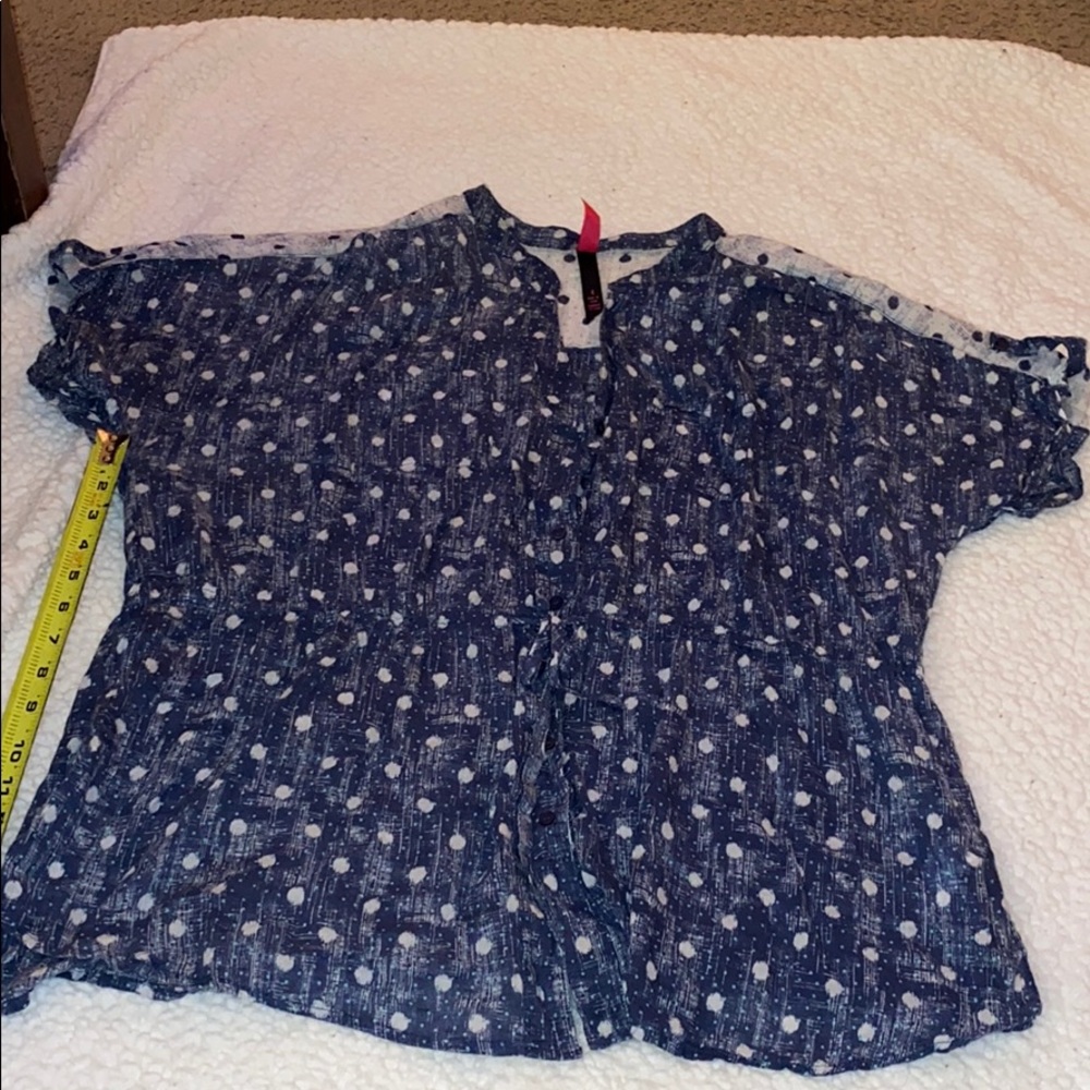 Blue blouse